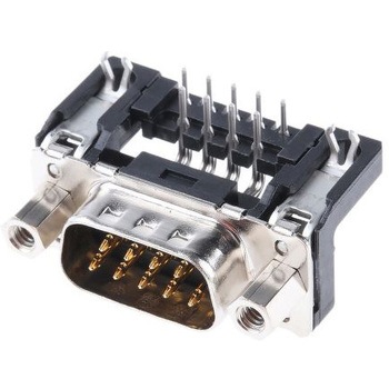 D-subコネクタ Harting オス 9極 ハーティング