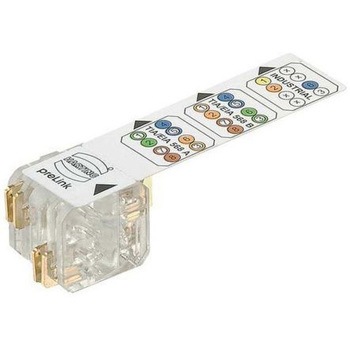 Harting Cat6EA RJ45 シールド付き ストレート ターミナルモジュール 白 Prelinkシリーズ ハーティング