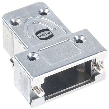 Harting D-subコネクタ用バックシェル D-sub シリーズ ストレート メタル ハーティング