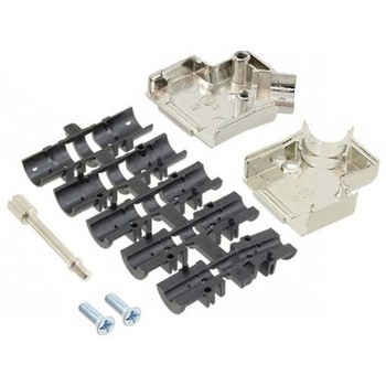 Harting D-subコネクタ用バックシェル サイドエントリ メタル ハーティング