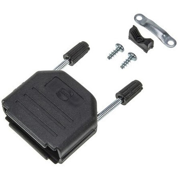 Harting D-subコネクタ用バックシェル ストレート サーモプラスチック - ハーティング