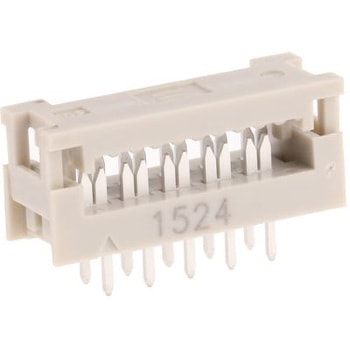 Harting IDCコネクタ SEK-18シリーズ  2列 オス 2.54mmピッチ ハーティング