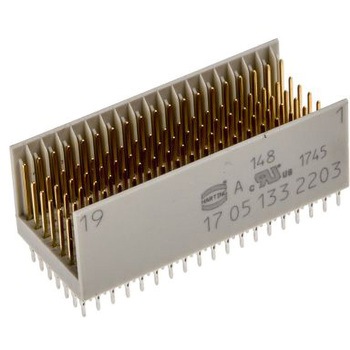 Harting バックプレーンコネクタ オス ストレート - ハーティング