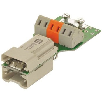 Harting ヘビーデューティコネクタ HAN Brid シリーズ オス 6極 10A 50 V ハーティング