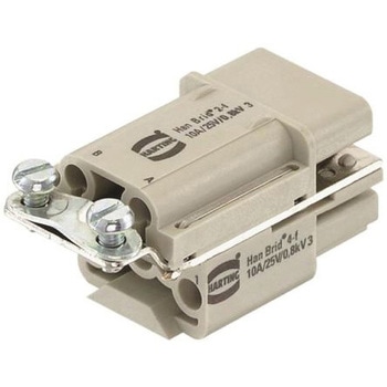Harting ヘビーデューティコネクタ HAN Brid シリーズ メス 6極 10A 50 V ハーティング