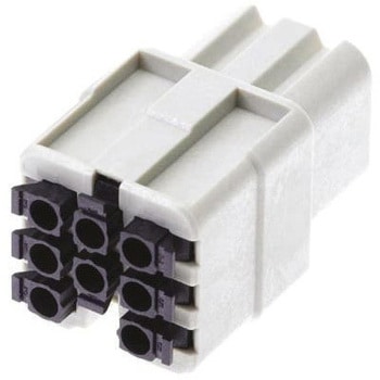 Harting ヘビーデューティコネクタ Han D シリーズ メス 8極 10A 120 V ハーティング