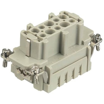 Harting ヘビーデューティコネクタ Han E HMC シリーズ メス 10極 16A 500 V 10 E ハーティング