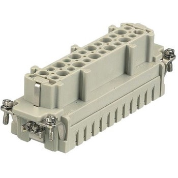 Harting ヘビーデューティコネクタ Han E HMC シリーズ メス 24極 16A 500 V 24 E ハーティング