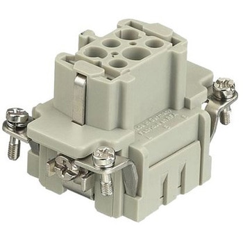 Harting ヘビーデューティコネクタ Han E HMC シリーズ メス 6極 16A 500 V 6 E ハーティング