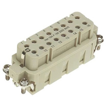 Harting ヘビーデューティコネクタ Han E シリーズ オス 10極 16A 400 V 10 E ハーティング
