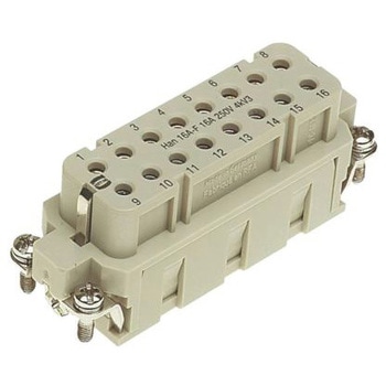 Harting ヘビーデューティコネクタ Han E シリーズ メス 10極 16A 400 V 10 E ハーティング