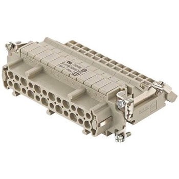 Harting ヘビーデューティコネクタ Han E シリーズ メス 24極 16A 500 V 24 E ハーティング