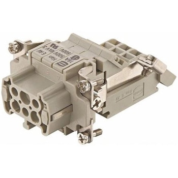 Harting ヘビーデューティコネクタ Han E シリーズ メス 6極 16A 500 V 6 E ハーティング