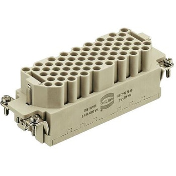 Harting ヘビーデューティコネクタ Han EEE HMC シリーズ メス 64極 16A 500 V 24 B ハーティング