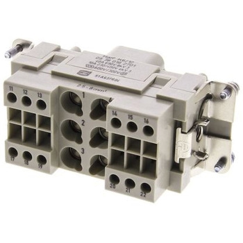 Harting ヘビーデューティコネクタ Han-Com シリーズ メス 18極 40A 690 V 16 B ハーティング