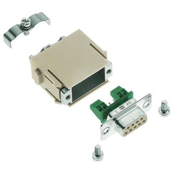 Harting ヘビーデューティコネクタ Han-Modular シリーズ メス 9極 5A 50 V ハーティング