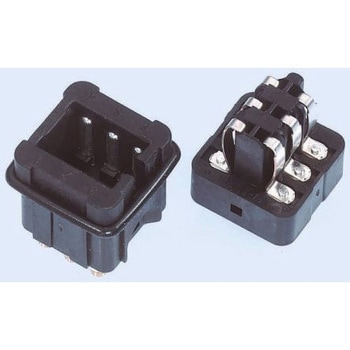 Harting ヘビーデューティコネクタ STAF シリーズ メス 6極 10A 50 V ハーティング