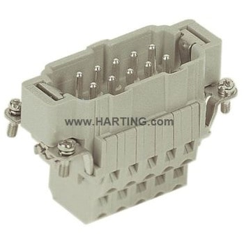 Harting ヘビーデューティパワーコネクタ HAN ESS シリーズ オス 10極 16A 600 V 10B ハーティング