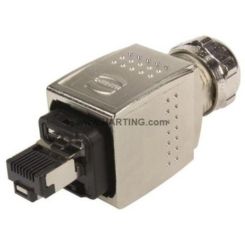 9352260401 Harting �w�r�[�f���[�e�B�p���[�R�l�N�^ Han PushPull �V���[�Y �I�X 4�� 1.75A 50 V �n�[�e�B���O 49781683
