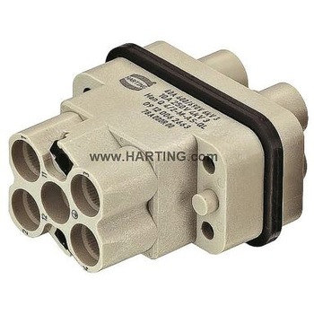9120062663 Harting �w�r�[�f���[�e�B�p���[�R�l�N�^ Han Q �V���[�Y �I�X 6�� 40A 690 V Han-Compact �n�[�e�B���O 49781814