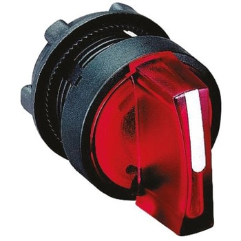 Harmony XB5シリーズ 3ポジション セレクタスイッチヘッド 標準ハンドル(赤) 移動せず シュナイダーエレクトリック