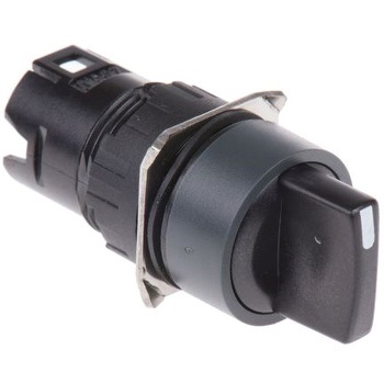 Harmony XB6シリーズ 2ポジション セレクタスイッチヘッド 標準ハンドル(黒) 移動せず シュナイダーエレクトリック