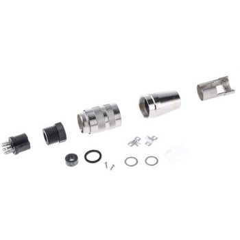 Amphenol Dinソケット Socket 5極 ケーブルマウント C091-31D105-1002 AMPHENOL