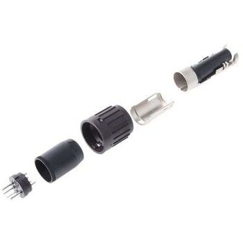 Amphenol Dinプラグ Plug 5極 ケーブルマウント T3394501 AMPHENOL