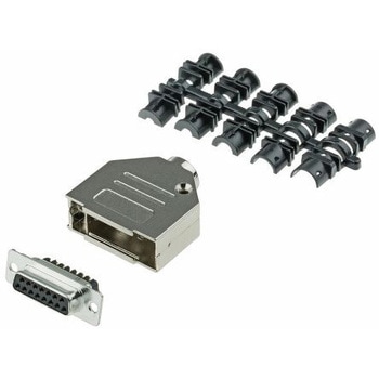 Amphenol D-subコネクタキット 15極 D-sub及びコネクタフードキット - AMPHENOL
