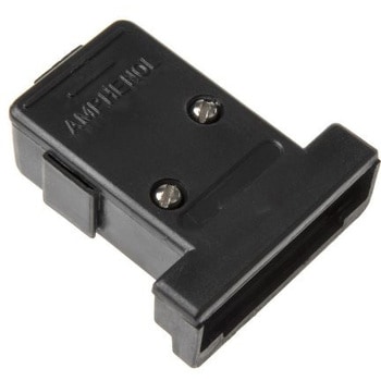 Amphenol D-subコネクタ用バックシェル アングル， ストレート 15 極 ポリマー AMPHENOL