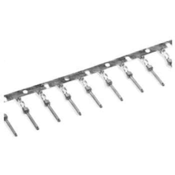 Amphenol FCI D-subコネクタコンタクト オス 圧着 ニッケルの上に金めっき 24 → 20 AWG AMPHENOL