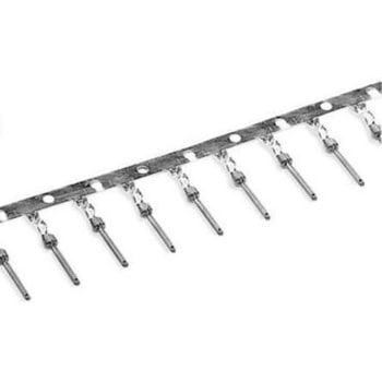 Amphenol FCI D-subコネクタコンタクト オス 圧着 ニッケルの上に金めっき 24 → 20 AWG AMPHENOL