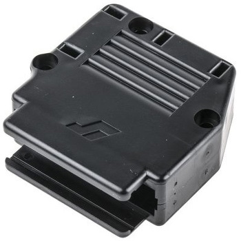 Amphenol FCI D-subコネクタ用バックシェル 863093C シリーズ アングル， ストレート 25 極 AMPHENOL