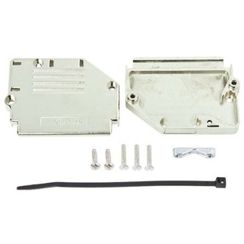 863093C37MLF Amphenol FCI D-subコネクタ用バックシェル 863093C シリーズ アングル， ストレート 37 極 AMPHENOL 49791955