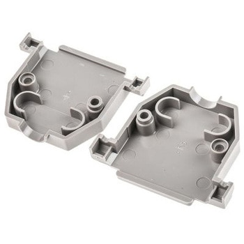 Amphenol FCI D-subコネクタ用バックシェル 8630CH シリーズ ストレート 25 極 AMPHENOL