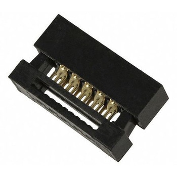 Amphenol FCI IDCコネクタ Minitekシリーズ 10極， 2列 メス 1.27mmピッチ AMPHENOL