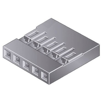 Amphenol FCI コネクタハウジング メス 3極 1列 2.54mm Mini-PVシリーズ AMPHENOL