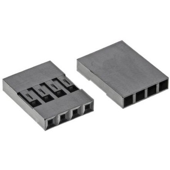 Amphenol FCI コネクタハウジング メス 4極 1列 2.54mm Mini-PVシリーズ - AMPHENOL