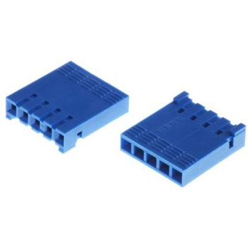 Amphenol FCI コネクタハウジング メス 5極 1列 2.54mm DUBOXシリーズ AMPHENOL