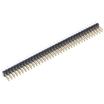 Amphenol FCI ピンヘッダ BergStikシリーズ 72極 2.54mm 2列 ストレート - AMPHENOL