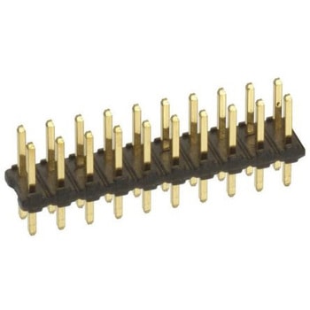 Amphenol FCI ピンヘッダ BergStikシリーズ 72極 2.54mm 2列 ストレート - AMPHENOL