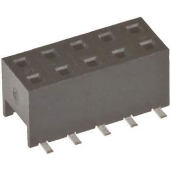 Amphenol FCI 基板接続用ソケット 2mm 6 極 2 列 ストレート 表面実装 55510-106TRLF AMPHENOL