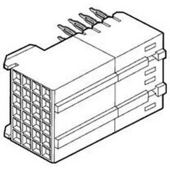 Amphenol FCI 基板接続用ヘッダ AMPHENOL