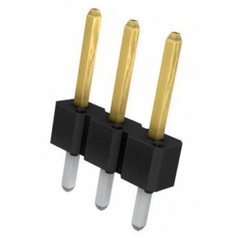 Amphenol FCI 基板接続用ヘッダ BergStikシリーズ 3極 2.54mm 1列 垂直 AMPHENOL