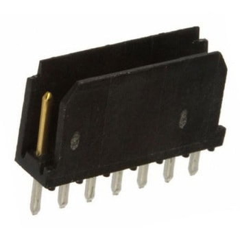 Amphenol FCI 基板接続用ヘッダ DUBOXシリーズ 7極 2.54mm 1列 垂直 AMPHENOL