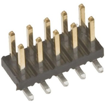 Amphenol FCI 基板接続用ヘッダ Minitekシリーズ 4極 2mm 2列 ストレート AMPHENOL