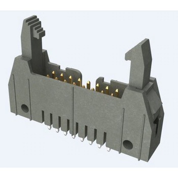 Amphenol FCI 基板接続用ヘッダ Quickieシリーズ 16極 2.54mm 2列 垂直 AMPHENOL
