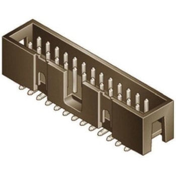 Amphenol FCI 基板接続用ヘッダ Quickieシリーズ 4極 2.54mm 2列 ライトアングル AMPHENOL