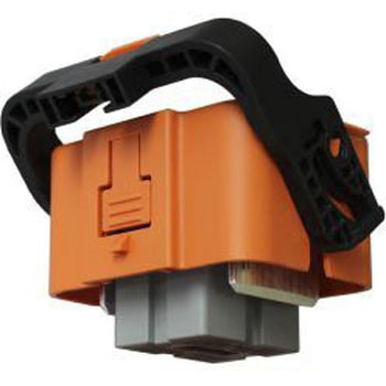 Amphenol mini-MSDコネクタ (電気自動車用)， 350A， 600 → 690 V ac， オス， オレンジ MINIMSDM350 AMPHENOL