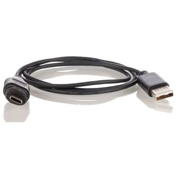 Amphenol USBケーブル， 1m， USB A、USB C オスUSB → メスUSB AMPHENOL